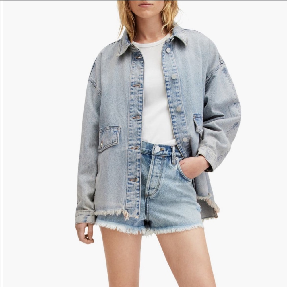 All Saints Hettie Denim Shacket
